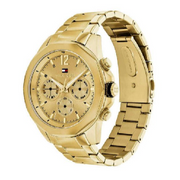  Shop Authentic Tommy Hilfiger Lars Chronograph Gold Dial Gold Steel Strap Watch For Men - 1792060 - Luxxuri