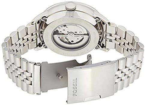  Shop Authentic Fossil Townsman Black Dial Silver Steel Strap Watch for Men - ME3107 - Luxxuri