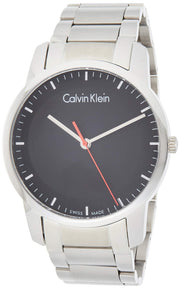  Shop Authentic Calvin Klein City Black Dial Silver Steel Strap Watch for Men - K2G2G141 - Luxxuri