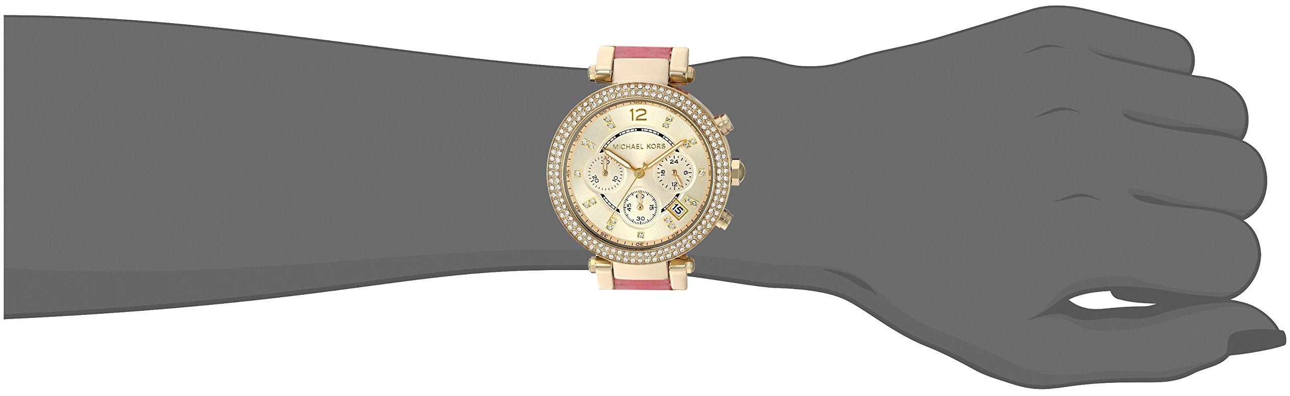  Shop Authentic Michael Kors Parker Gold Dial Two Tone Steel Strap Watch for Women - MK6363 - Luxxuri