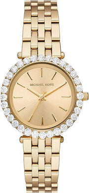  Shop Authentic Michael Kors Darci Analog Gold Dial Gold Steel Strap Watch For Women - MK4513 - Luxxuri