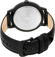  Shop Authentic Armani Exchange Cayde Analog Black Dial Black Leather Strap Watch For Men - AX7120 - Luxxuri