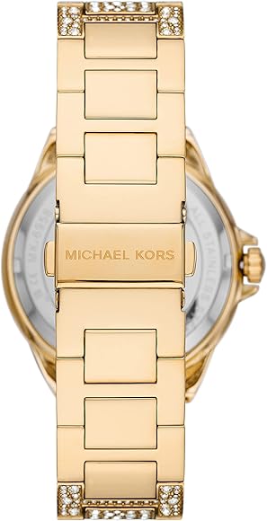  Shop Authentic Michael Kors Camille Pavé Crystals Gold Dial Gold Steel Strap Watch for Women - MK6958 - Luxxuri