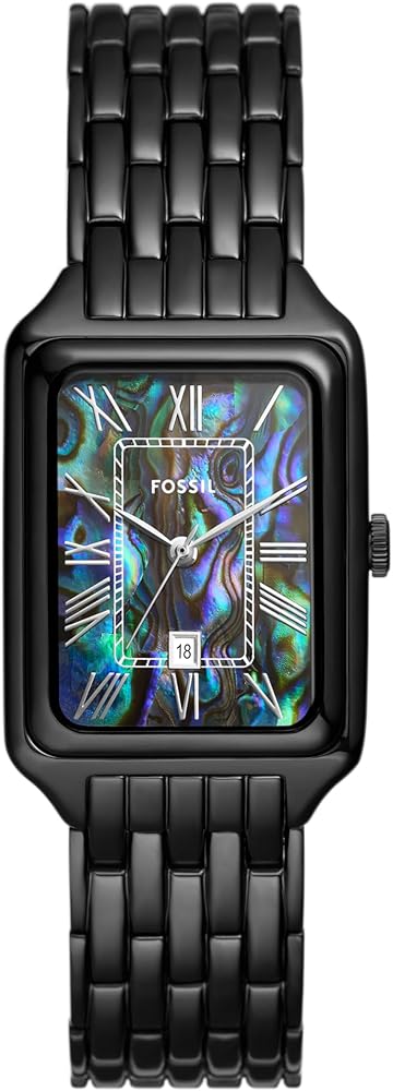  Shop Authentic Fossil Raquel Three Hand Date Black Dial Black Steel Strap Watch For Women - ES5340 - Luxxuri