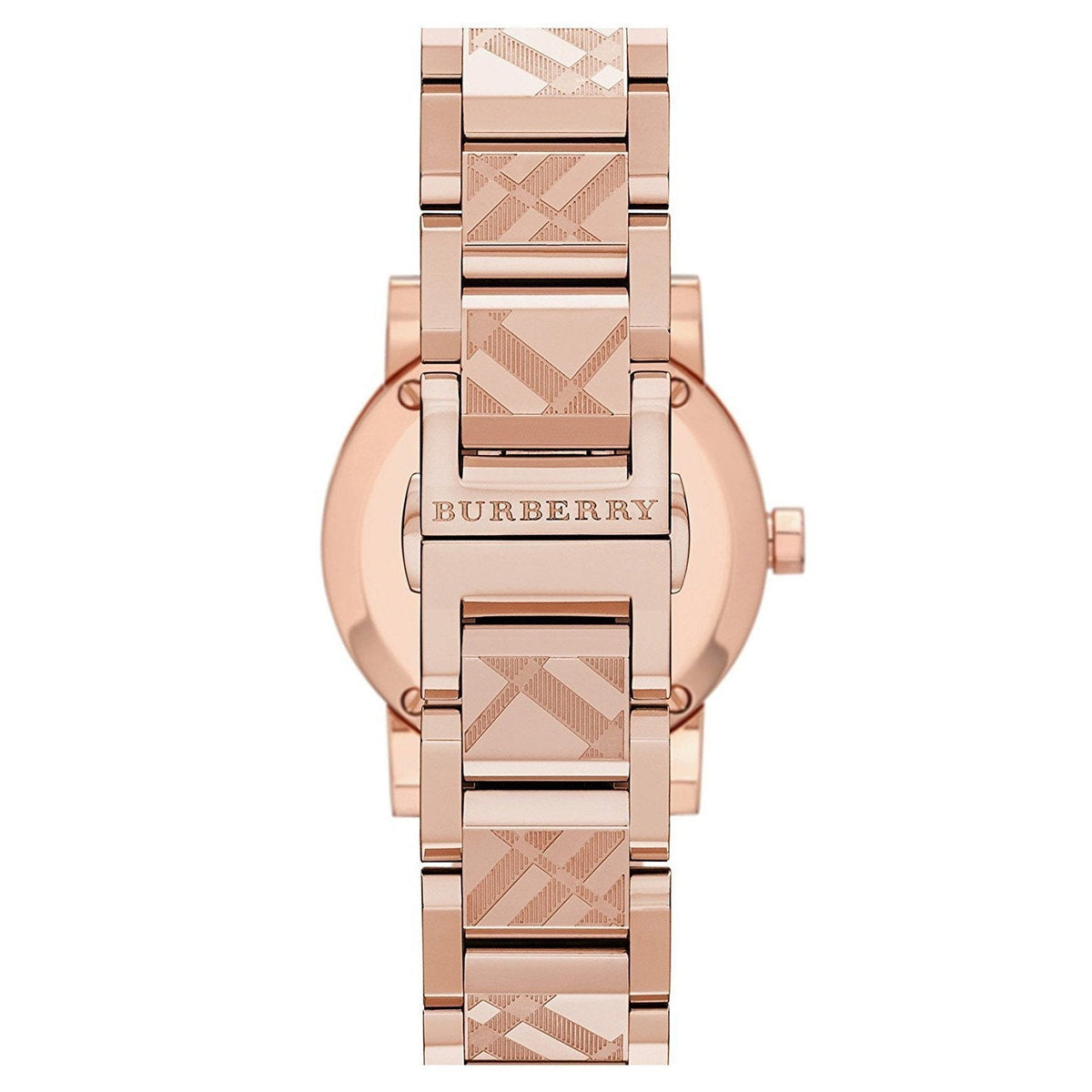  Shop Authentic Burberry The City Rose Gold Dial Rose Gold Steel Strap Watch for Women - BU9235 - Luxxuri