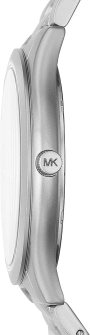  Shop Authentic Michael Kors Slim Runway Silver Dial Silver Steel Strap Watch For Women - MK4502 - Luxxuri