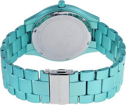  Shop Authentic Michael Kors Slim Runway Blue Dial Blue Steel Strap Watch For Women - MK4525 - Luxxuri