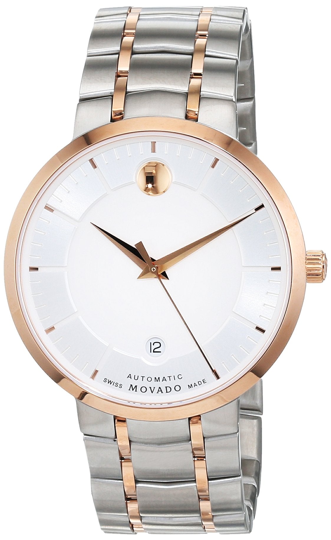  Shop Authentic Movado 1881 Automatic Silver Dial Two Tone Steel Strap Watch For Men - 607063 - Luxxuri