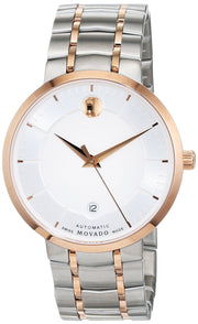  Shop Authentic Movado 1881 Automatic Silver Dial Two Tone Steel Strap Watch For Men - 607063 - Luxxuri