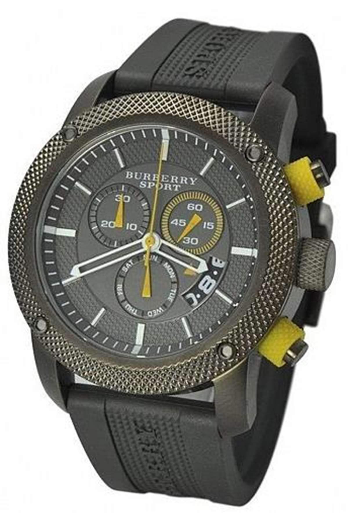  Shop Authentic Burberry Sport Endurance Chronograph Grey Dial Grey Rubber Strap Watch for Men - BU7713 - Luxxuri