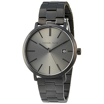  Shop Authentic Michael Kors Blake Three-Hand Black Dial Black Steel Strap Watch for Men - MK9135 - Luxxuri
