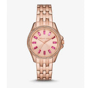  Shop Authentic Michael Kors Mini Pilot Quartz Gold Dial Gold Steel Strap Watch For Women - MK7367 - Luxxuri