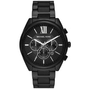  Shop Authentic Michael Kors Langford Chronograph Black Dial Black Steel Strap Watch For Men - MK8993 - Luxxuri