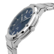  Shop Authentic Salvatore Ferragamo F-80 Classic Blue Dial Silver Steel Strap Watch for Men - SFDT01320 - Luxxuri