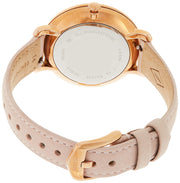  Shop Authentic Fossil Jacqueline White Dial Pink Leather Strap Watch for Women - ES4303 - Luxxuri
