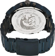  Shop Authentic Diesel Daddy 2.0 Chronograph Quartz Grey Dial Blue Steel Strap Watch For Men - DZ7414 - Luxxuri