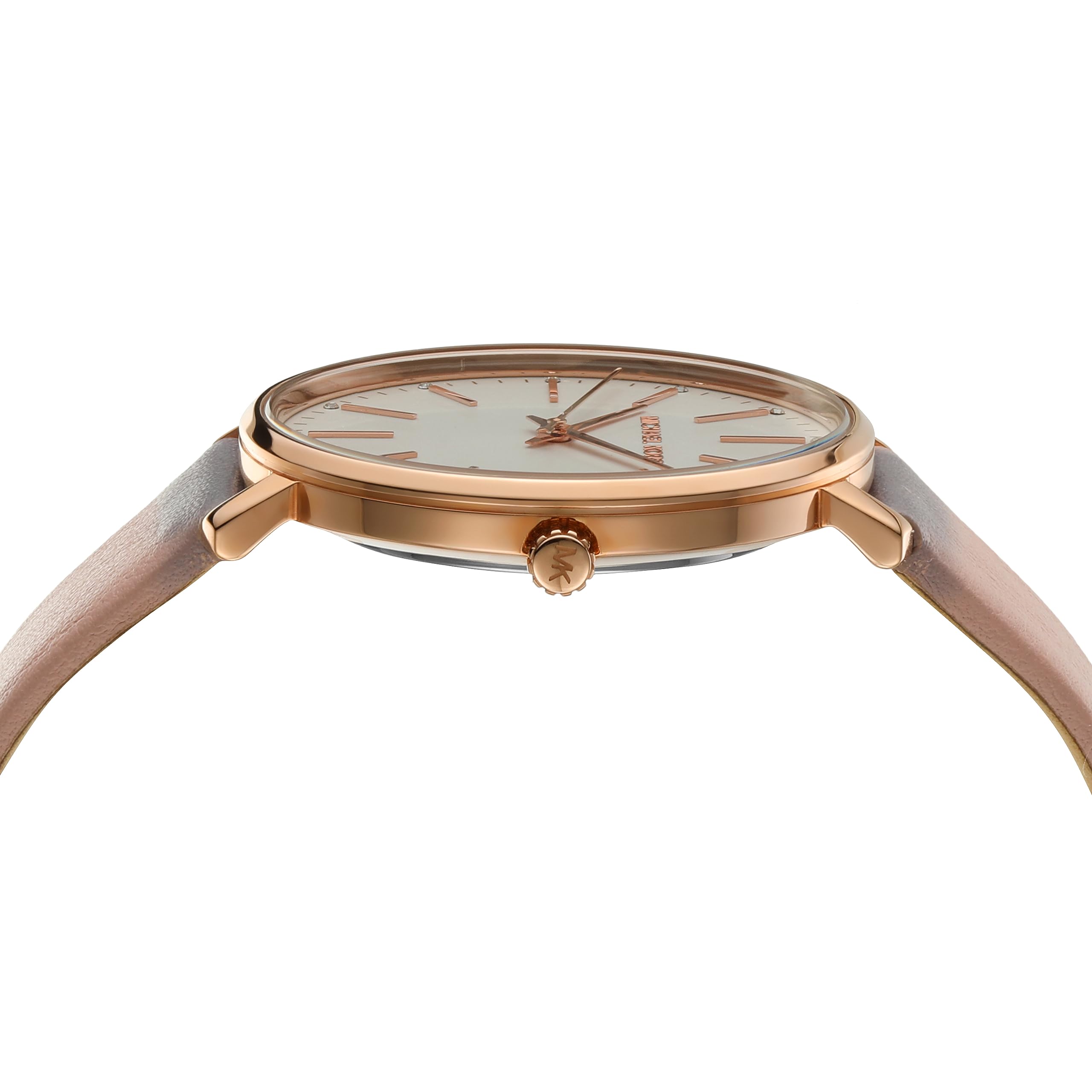  Shop Authentic Michael Kors Pyper Quartz White Dial Pink Leather Strap Watch For Women - MK2741 - Luxxuri