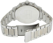  Shop Authentic Tommy Hilfiger Chronograph Grey Dial Silver Steel Strap Watch for Men - 1710382 - Luxxuri
