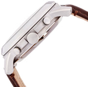  Shop Authentic Fossil Grant Automatic White Dial Brown Leather Strap Watch for Men -  ME3027 - Luxxuri