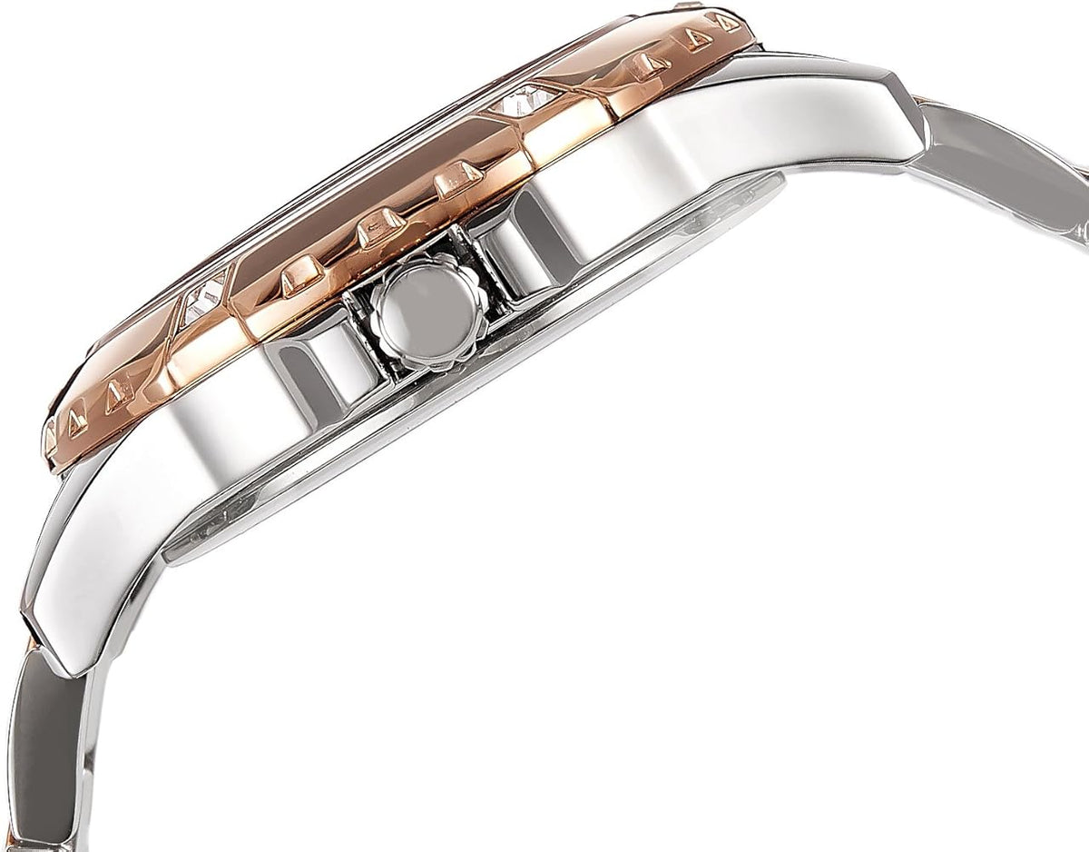  Shop Authentic Guess Mist Quartz Silver Dial Two Tone Steel Strap Watch For Women - W0443L4 - Luxxuri