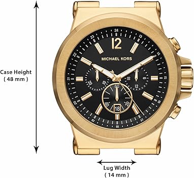  Shop Authentic Michael Kors Dylan Chronograph Black Dial Brown Rubber Strap Watch For Men - MK8904 - Luxxuri