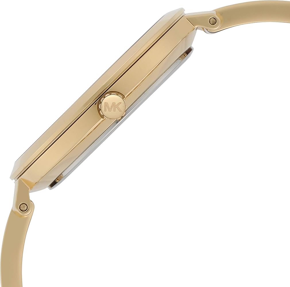  Shop Authentic Michael Kors Jaryn Quartz Gold Dial Two Tone Steel Strap Watch for Women - MK4341 - Luxxuri