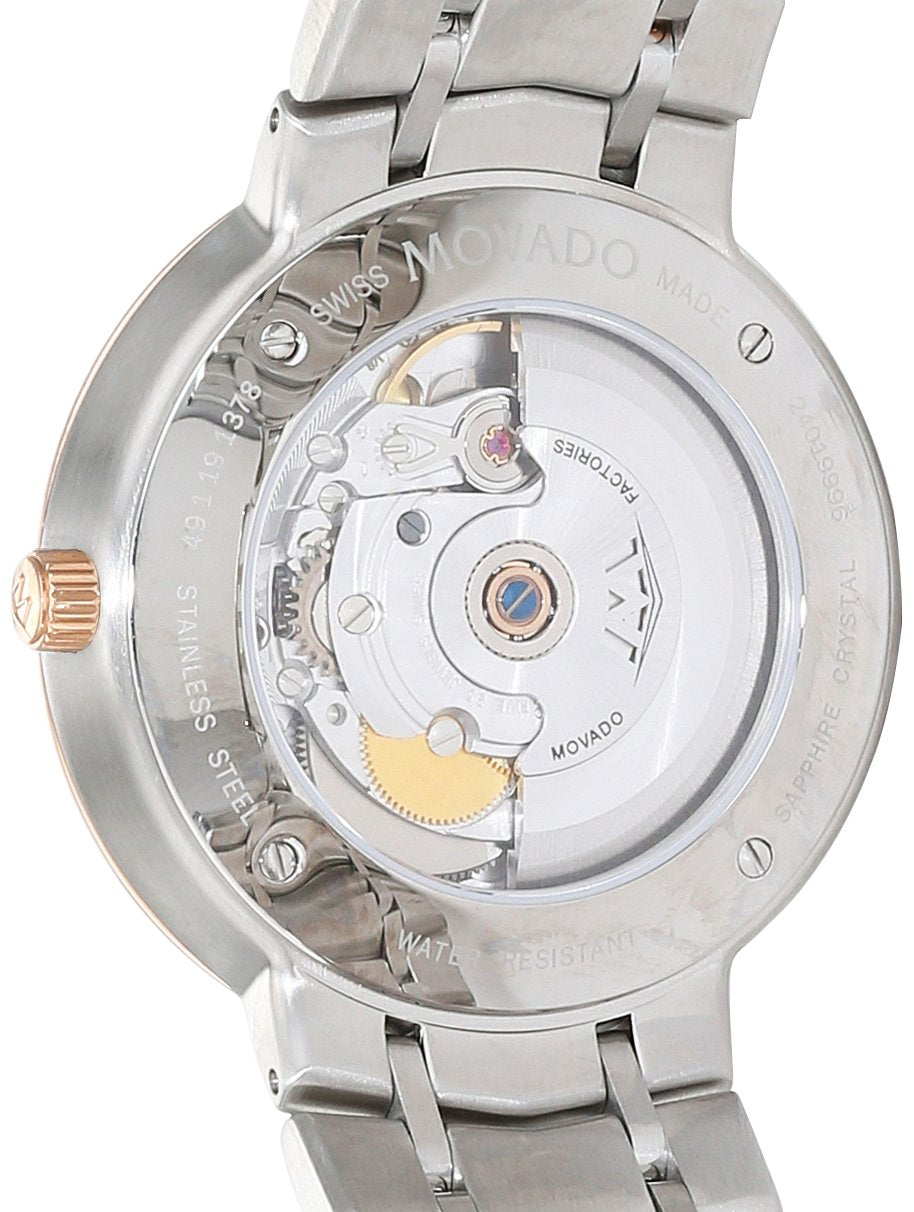  Shop Authentic Movado 1881 Automatic Silver Dial Two Tone Steel Strap Watch For Men - 607063 - Luxxuri