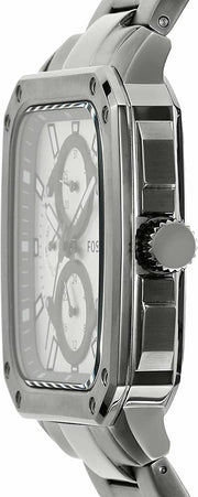  Shop Authentic Fossil Inscription Multifunction Silver Dial Grey Steel Strap Watch for Men - BQ2657 - Luxxuri