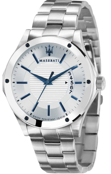  Shop Authentic Maserati Circuito Silver Dial Silver Steel Strap Watch For Men - R8853127001 - Luxxuri