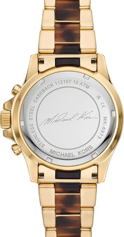  Shop Authentic Michael Kors Everest Chronograph Brown Dial Two Tone Steel Strap Watch For Women - MK6973 - Luxxuri
