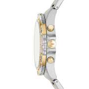  Shop Authentic Fossil Garrett Analog Black Dial Two Tone Steel Strap Watch for Men - FS5771 - Luxxuri