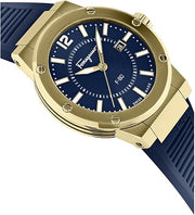  Shop Authentic Salvatore Ferragamo F-80 Classic Blue Dial Blue Rubber Strap Watch for Men - SFHY02822 - Luxxuri