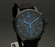  Shop Authentic Tissot Chrono XL Quartz Black Dial Black Nylon Strap Watch For Men - T116.617.37.051.00 - Luxxuri