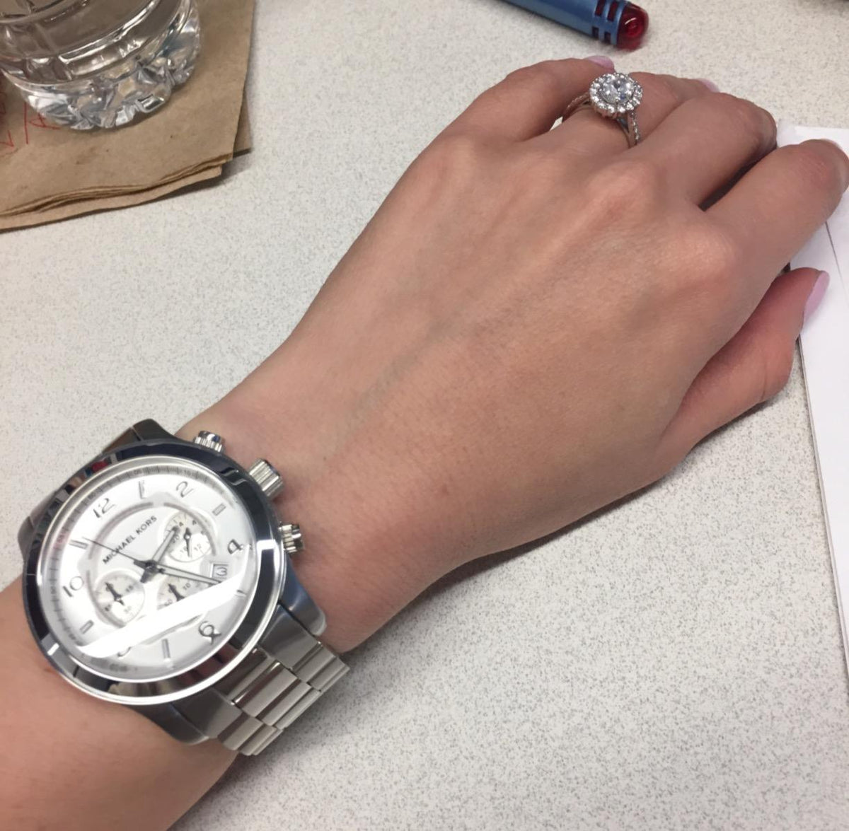  Shop Authentic Michael Kors Runway Silver Dial Silver Steel Strap Watch for Men- MK8086 - Luxxuri