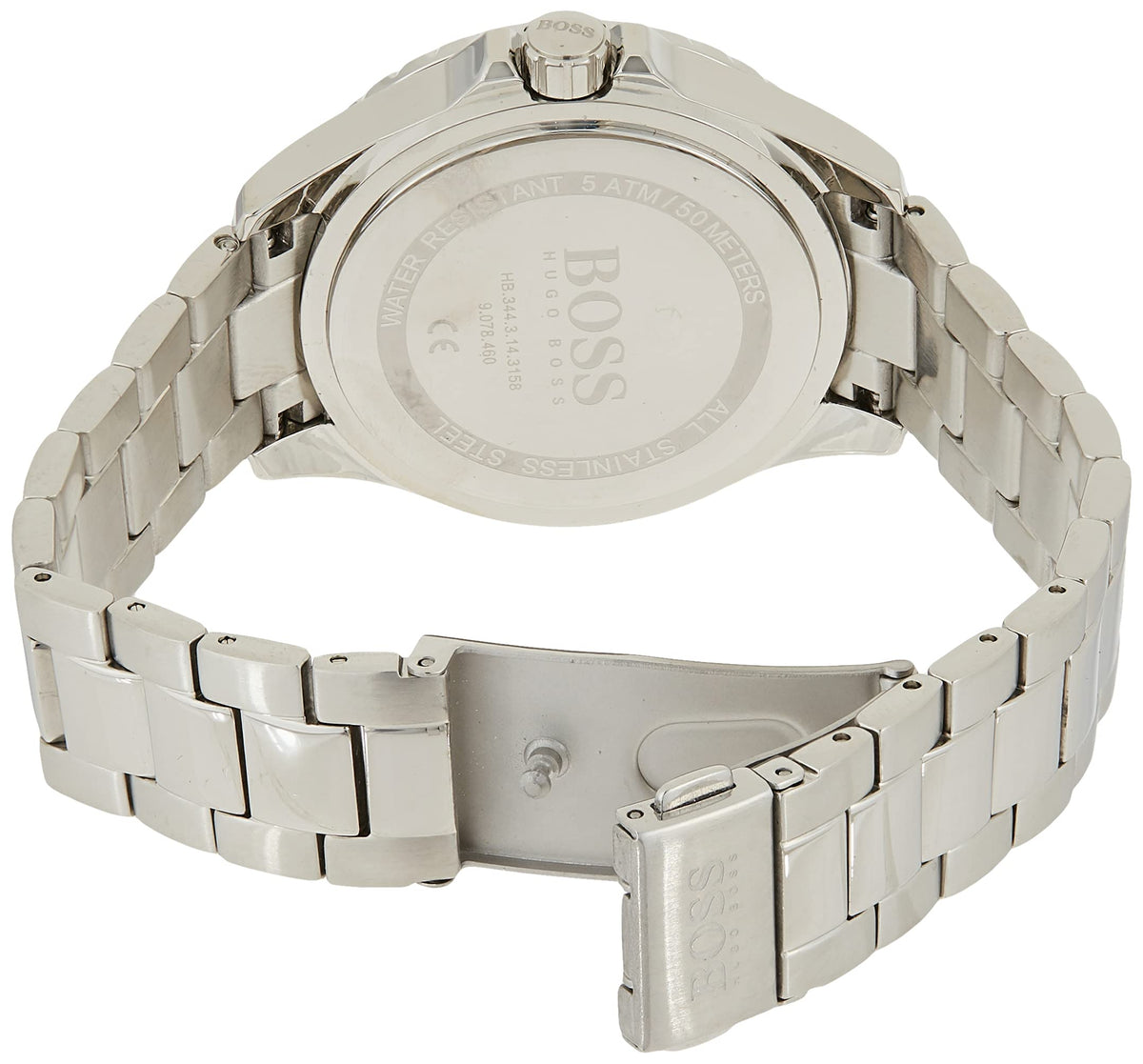 Shop Authentic Hugo Boss Premiere Rose Gold Dial Silver Steel Strap Watch for Women - 1502444 - Luxxuri