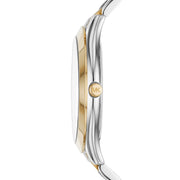  Shop Authentic Michael Kors Slim Runway Blue Dial Two Tone Steel Strap Watch for Women - MK3479 - Luxxuri