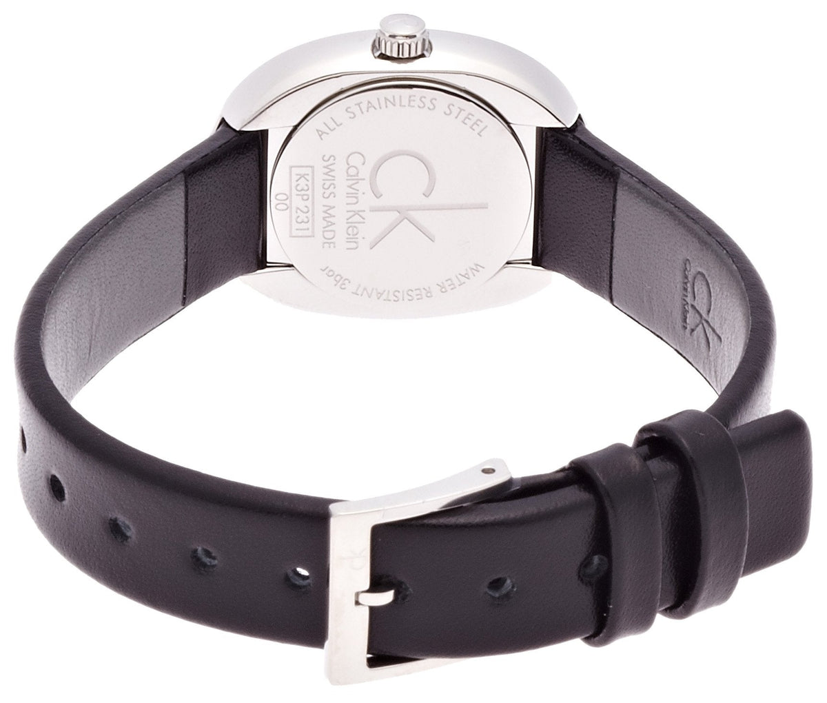 Shop Authentic Calvin Klein Incentive Black Dial Black Rubber Strap Watch for Women - K3P231C1 - Luxxuri
