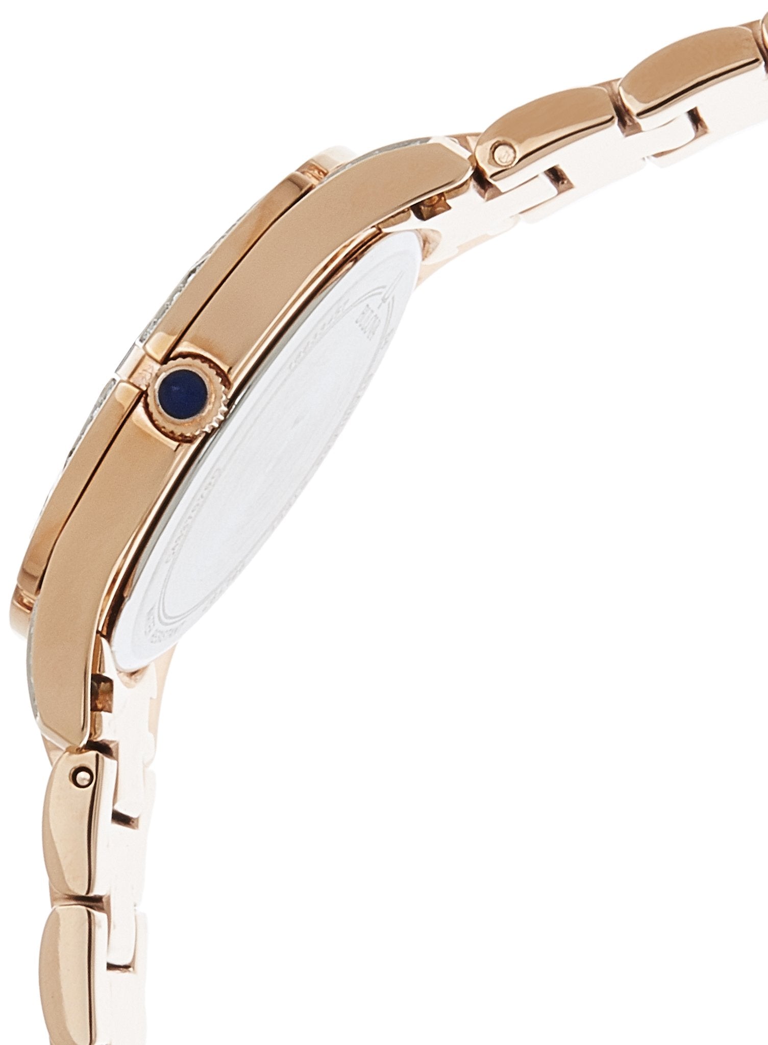  Shop Authentic Bulova Crystal Mother of Pearl Dial Rose Gold Steel Strap Watch for Women - 98L197 - Luxxuri