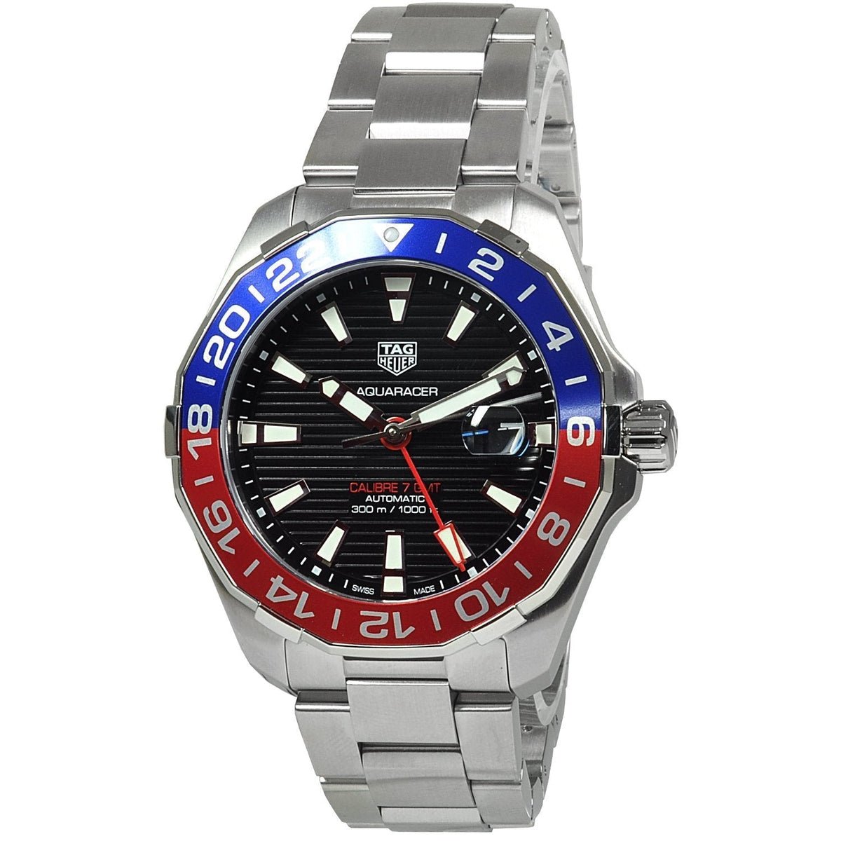  Shop Authentic Tag Heuer Aquaracer Pepsi Black Dial Watch for Men - WAY201F.BA0927 - Luxxuri