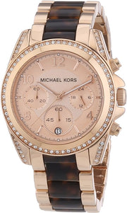  Shop Authentic Michael Kors Blair Rose Gold Dial Two Tone Steel Strap Watch For Women - MK5859 - Luxxuri