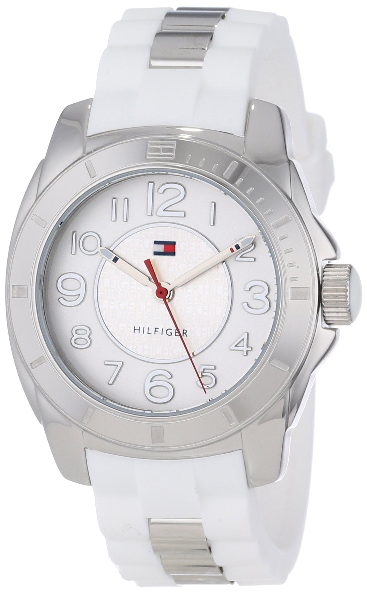  Shop Authentic Tommy Hilfiger K2 White Dial White Rubber Strap Watch for Women - 1781306 - Luxxuri