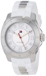  Shop Authentic Tommy Hilfiger K2 White Dial White Rubber Strap Watch for Women - 1781306 - Luxxuri