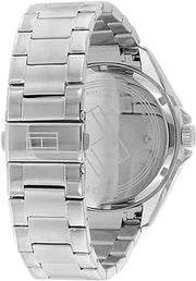  Shop Authentic Tommy Hilfiger Erik Chronograph Blue Dial Silver Steel Strap Watch for Men - 1791366 - Luxxuri