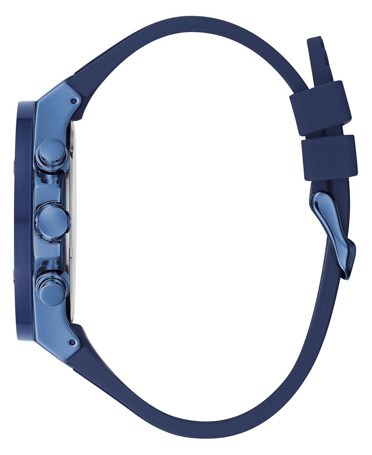  Shop Authentic Guess Poseidon Blue Dial Blue Rubber Strap Watch for Men - GW0057G3 - Luxxuri