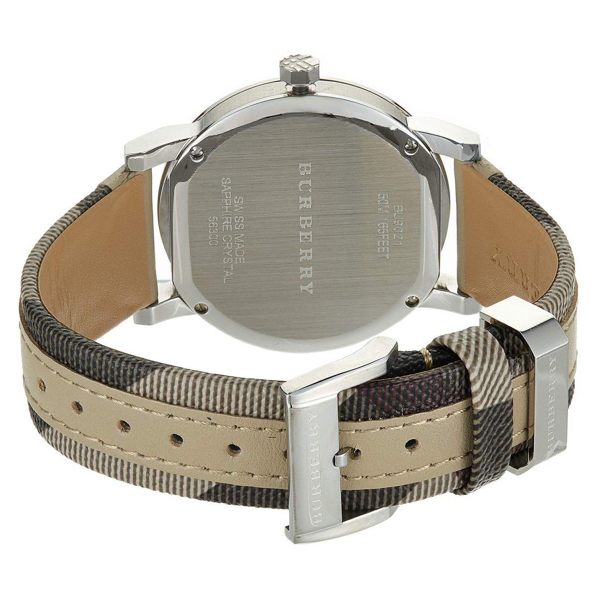  Shop Authentic Burberry The City Beige Dial Tan Leather Strap Watch for Women - BU9021 - Luxxuri