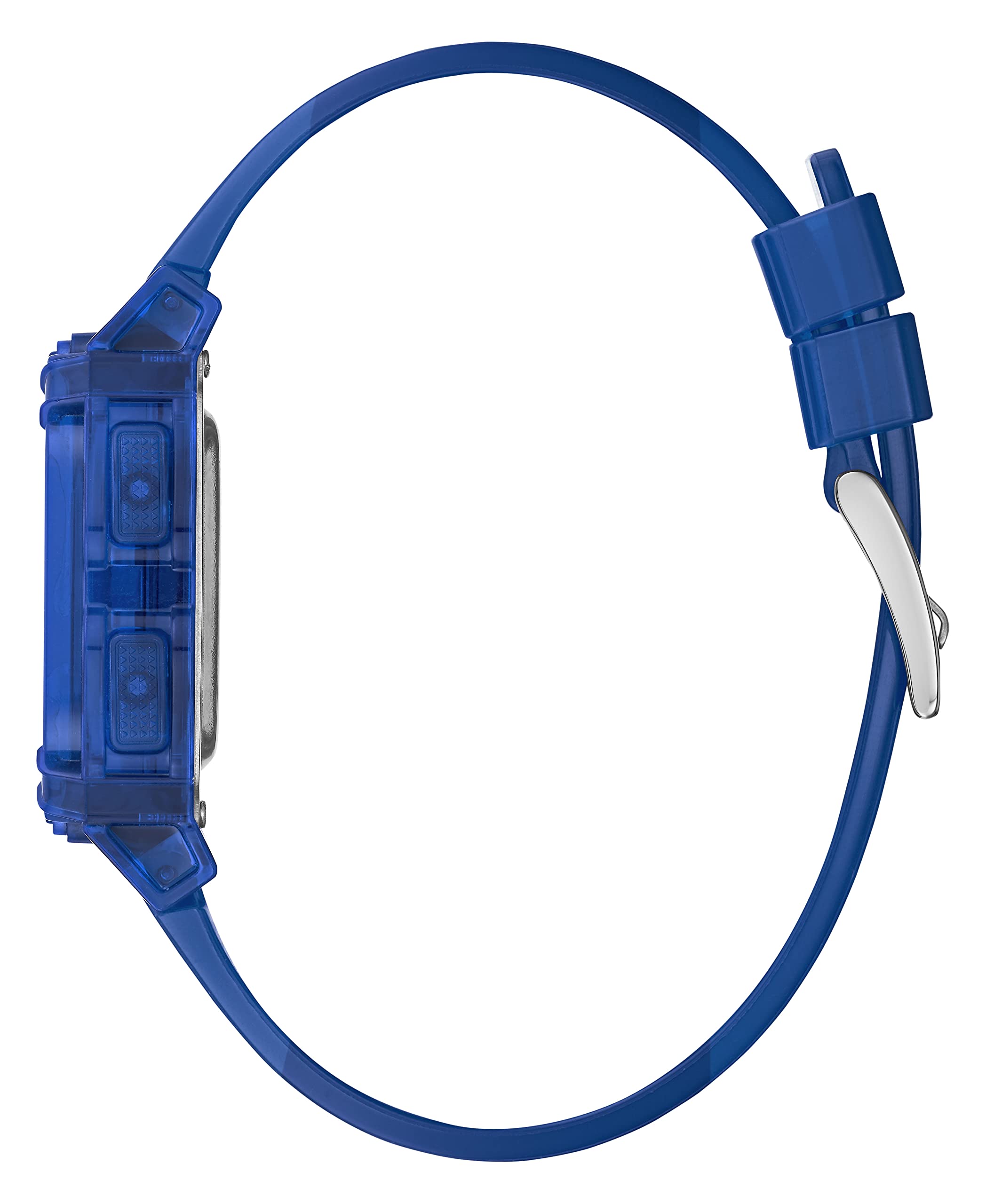  Shop Authentic Guess Stealth Blue Dial Blue Rubber Strap Watch for Men - GW0270G3 - Luxxuri