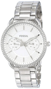  Shop Authentic Fossil Tailor White Dial Silver Steel Strap Watch for Women - ES4262 - Luxxuri