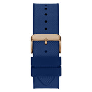  Shop Authentic Guess Navigator Chronograph Blue Dial Blue Rubber Strap Watch for Men - GW0264G4 - Luxxuri