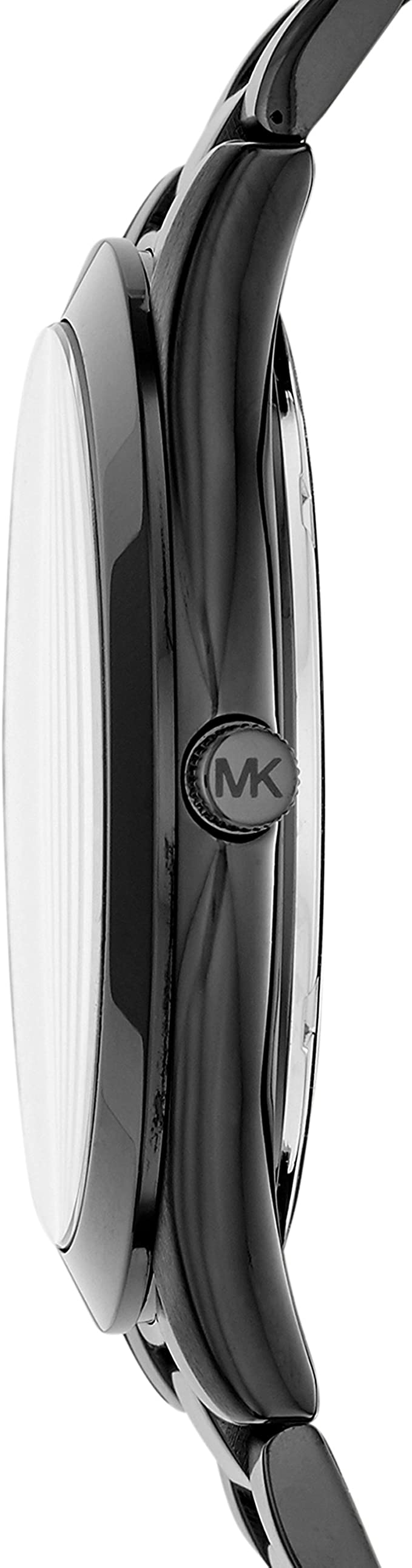  Shop Authentic Michael Kors Slim Runway Black Dial Black Steel Strap Watch for Men - MK8507 - Luxxuri