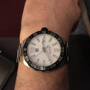  Shop Authentic Tag Heuer Formula 1 White Dial Watch for Men - WAZ1111.BA0875 - Luxxuri